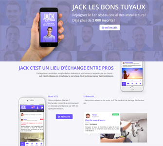 Site Jack les Bons Tuyaux - Jacob Delafon